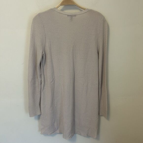 Eileen Fisher Women's Sweater Extra Fine Merino Wool Ribbed Pink XS Old Money - Picture 5 of 7